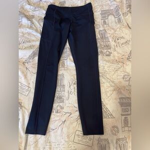 Athleta Navy Blue Leggings size XS
